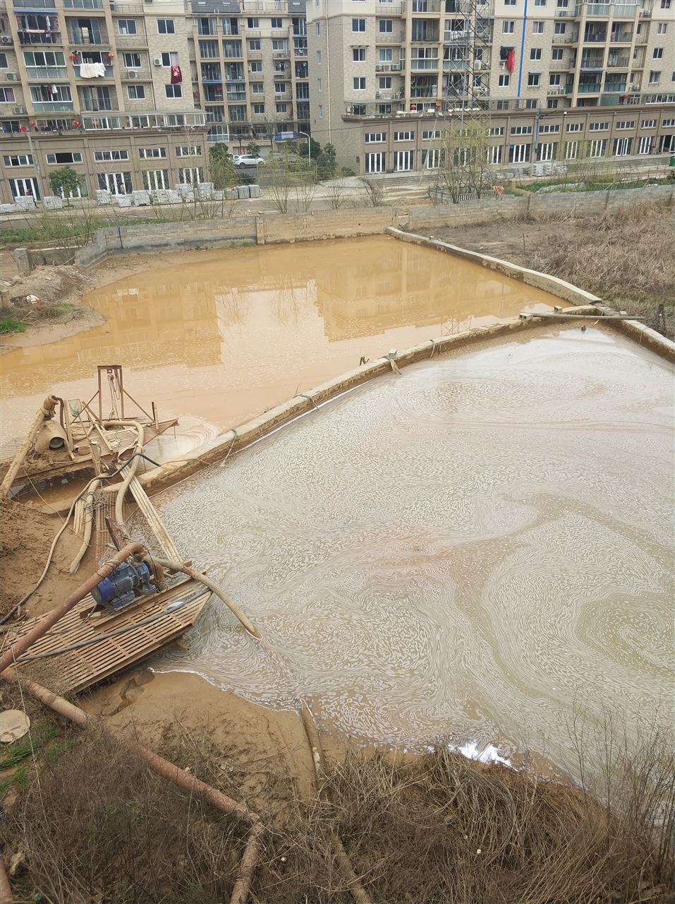 石景山沉淀池淤泥清理-厂区废水池淤泥清淤